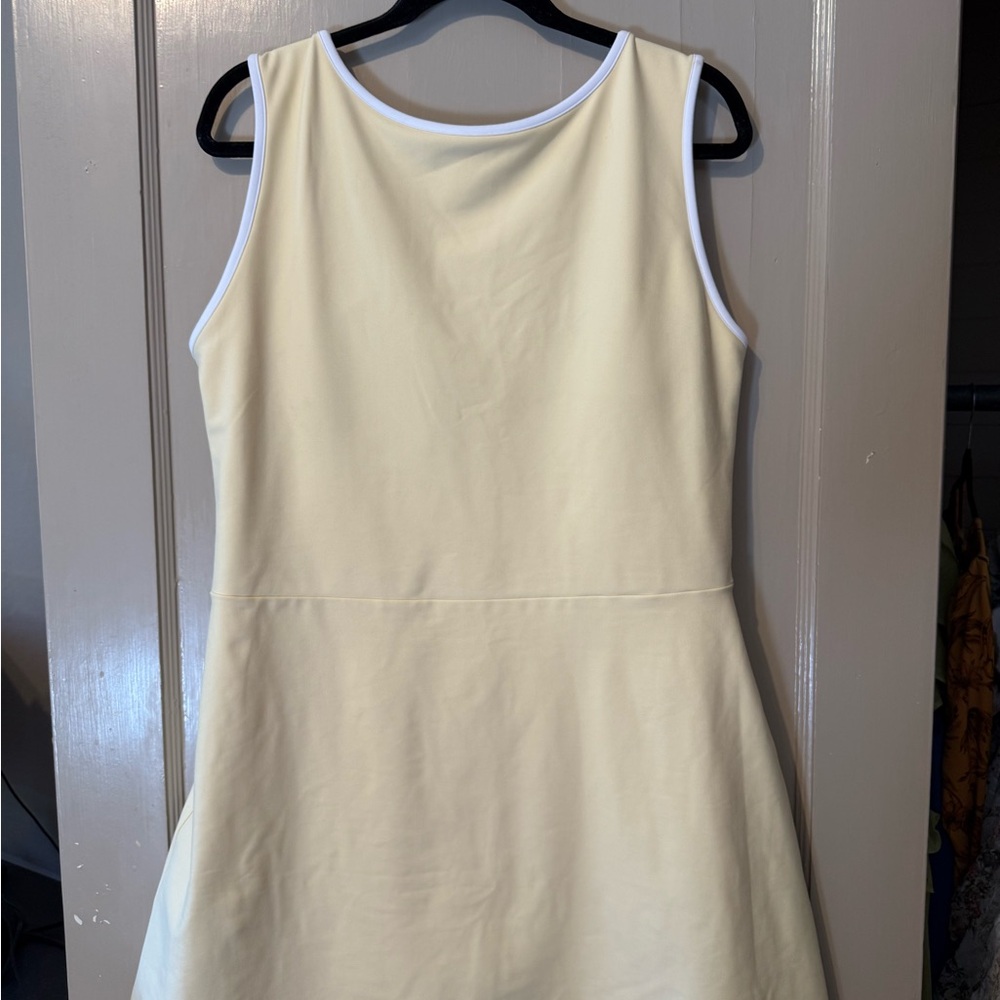 Butter Yellow A&F exercise dress
